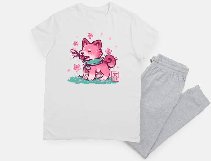 Pigiama shiba primaverile - simpatico pigiama