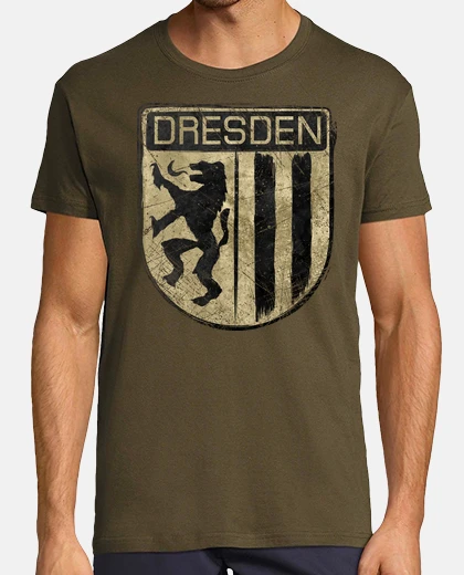 T-shirt shield vintage dresda