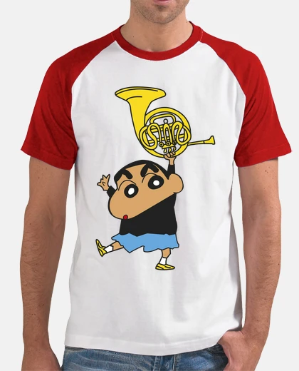 T-shirt shin chan corno