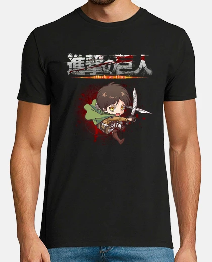 Camiseta Shingeki no Kyojin ~ Eren