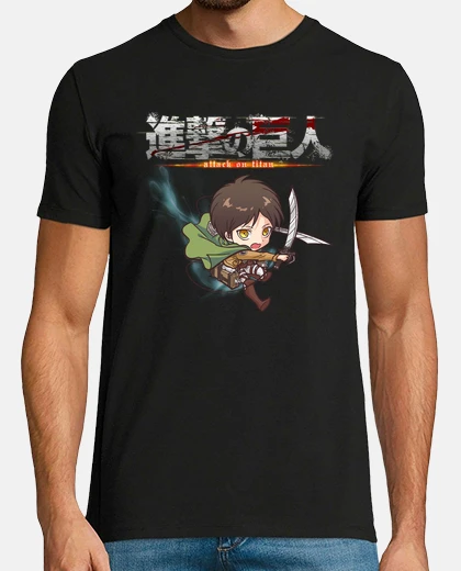 Camiseta Shingeki no Kyojin ~ Eren