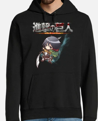 Sudadera shingeki no kyojin mikasa laTostadora