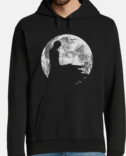 Sudadera shinigami a la luz de la luna