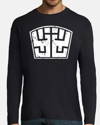 Tee-shirt shinra sol die r symbole blanc