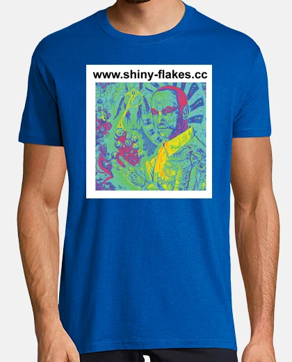 Tee-shirt shiny-flakes