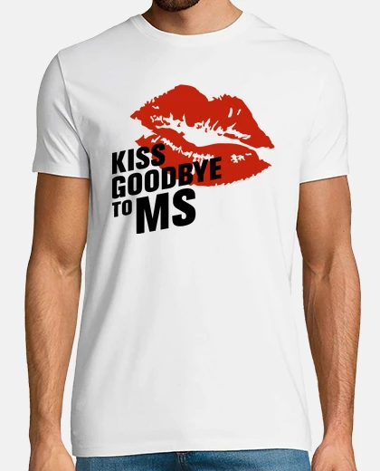 T-shirt shirt boy kiss goodbye to ms