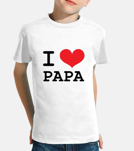 Kids shirt child: i love daddy