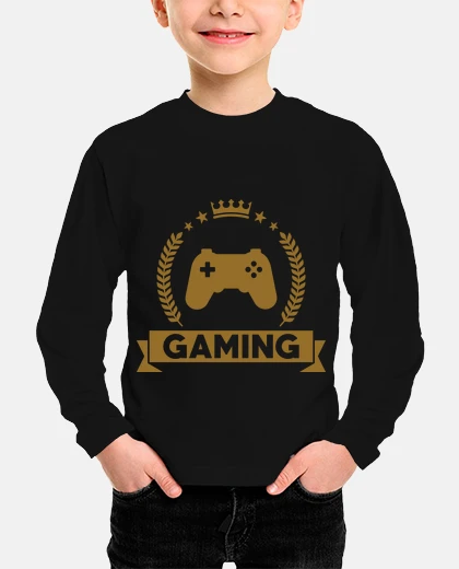 Kids shirt geek - gaming