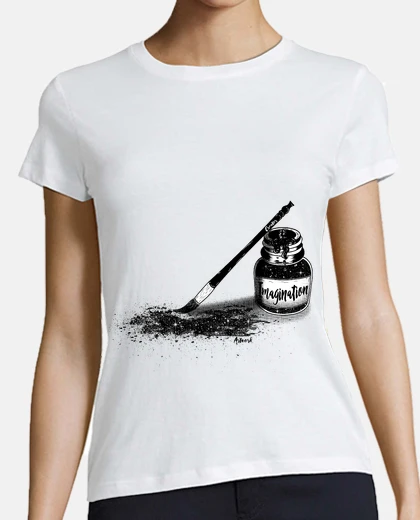 Tee-shirt shirt imagination fille
