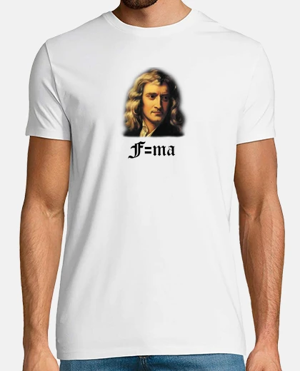 Tee-shirt shirt isaac newton pour le  homme 