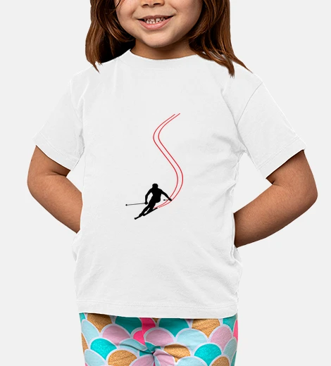 Kids shirt ski - snowboard - mountain