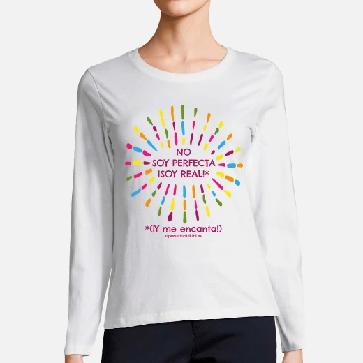shirt &agrave; manches longues ne suis en parfait