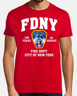 shirt fdny 150 years mod.2