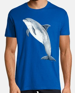shirt homme bottlenose, manches courtes, bleu royal, qualité extra