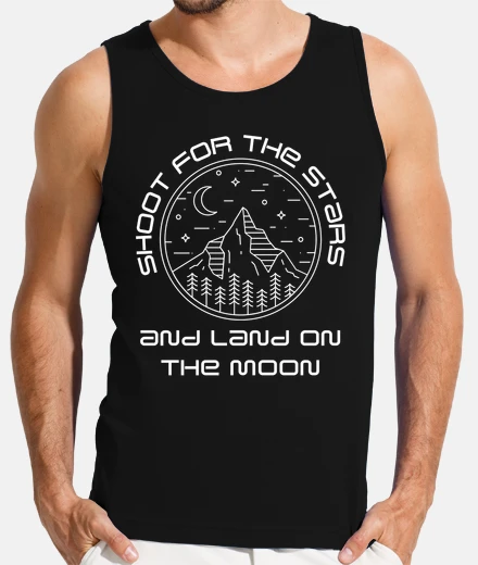 T-shirt Shoot for the Stars and Land on the Moo