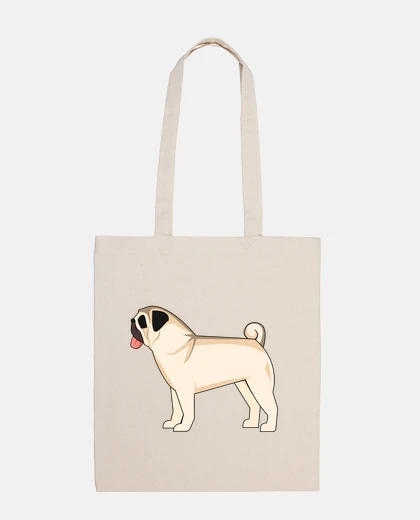 Bag Shopper di stoffa, colore naturale