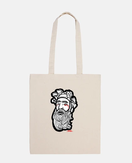 Bag Shopper di stoffa, colore naturale