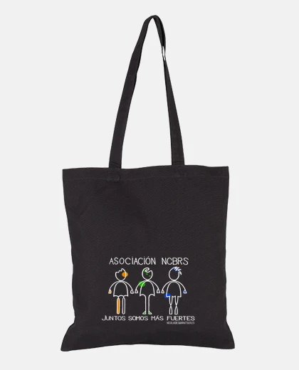 Bag Shopper di stoffa, colore nero