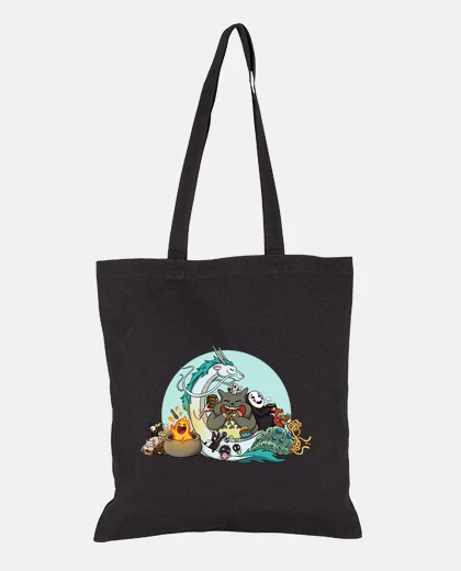 Bag Shopper di stoffa, colore nero