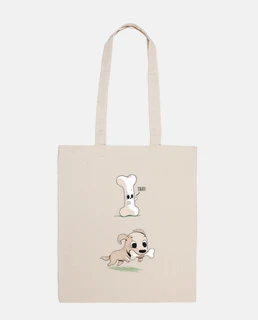 Shopper di stoffa, colore naturale