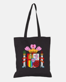 Shopper di stoffa, colore nero