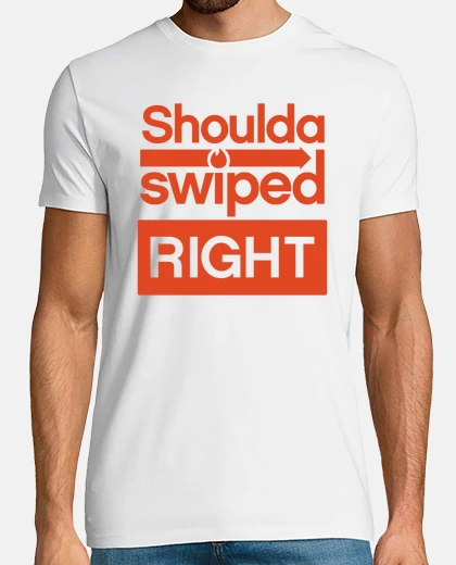 Camiseta shoulda robó la derecha