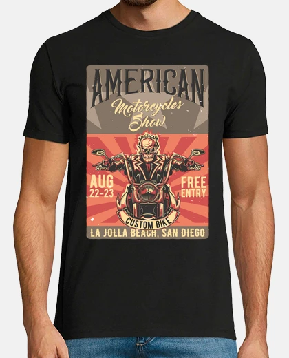 Tee-shirt show motos show