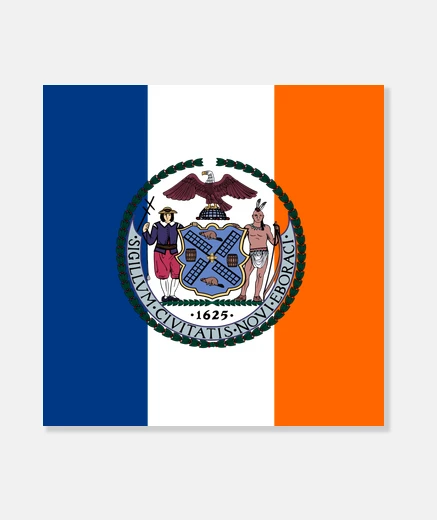 Lienzo Show off your colors New York