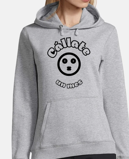 Hoodie shut up clara sweatshirt girl