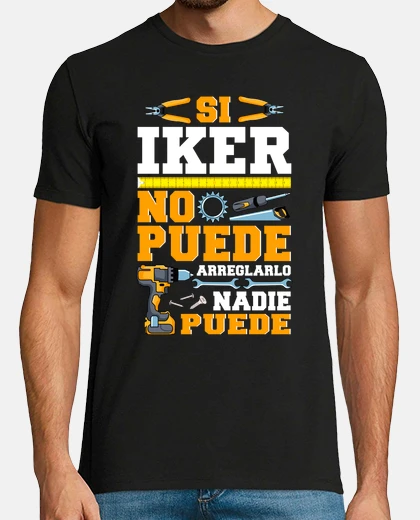Tee-shirt si iker ne peut pas, personne ne le peut, humour pour la fête des pères