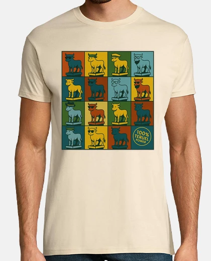 Camiseta Si me pierdo búscame en Teruel sin letr