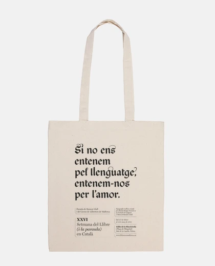 Si no ens entenem (tote bag)
