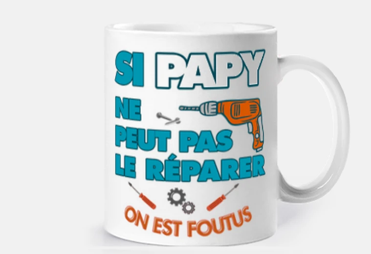 Mug si papy ne peut pas le reparer on est foutus