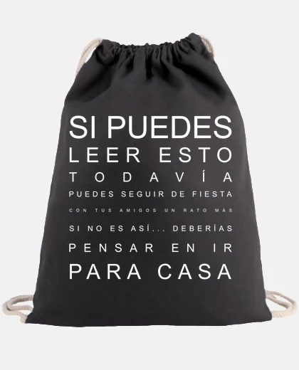 Bolsa Si puedes leer esto