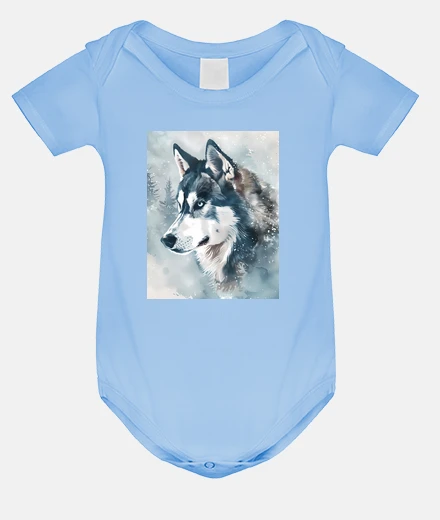 Kids Siberian wolf