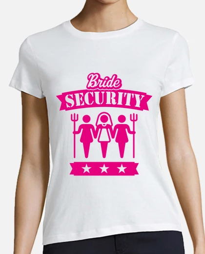 T-shirt Addio Al Celibato Sicurezza Sposa Shirts Donna - Foto 2