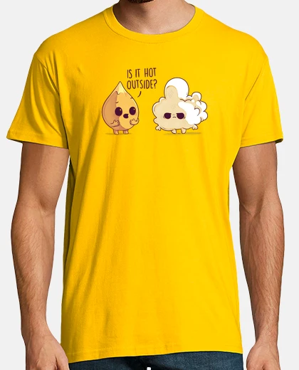 T-shirt side hot fuori