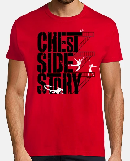 Tee-shirt side story poitrine