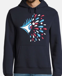 Kenzo gradient eye store hoodie