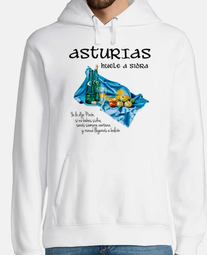 Sudadera Sidra asturiana - Jersey con capucha