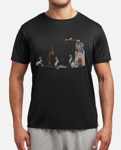 Tee-shirt siège des lapins donne-moi die