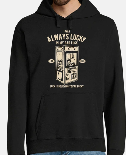 Sudadera siempre afortunado