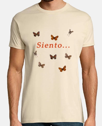 Camiseta Siento más mariposas