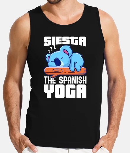 Tee-shirt sieste le yoga espagnol