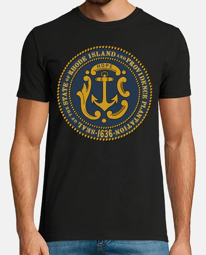 T-shirt sigillo di stato dell'isola di rodi