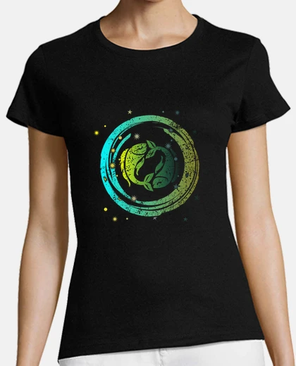 Tee-shirt signe du zodiaque astrologie poissons
