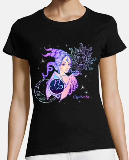 Tee-shirt signe du zodiaque capricorne 8