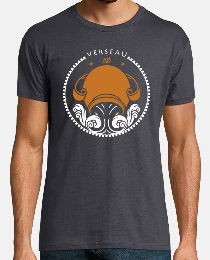 Tee-shirt signe du zodiaque verseau