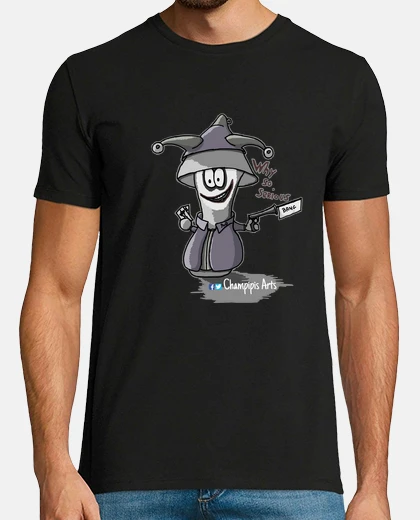 Camiseta signo comodín champipi