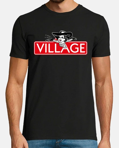 T-shirt signora del villaggio